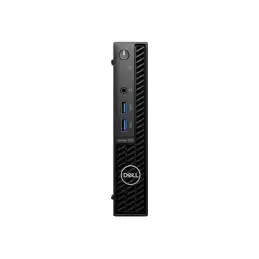 Dell OptiPlex 3000 - Micro - Core i5 12500T - 2 GHz - RAM 16 Go - SSD 512 Go - NVMe, Class 35 - UHD Graphics ... (YTNMW)_2